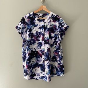 Simply Vera Vera Wang Pleated Popover Top Size XL